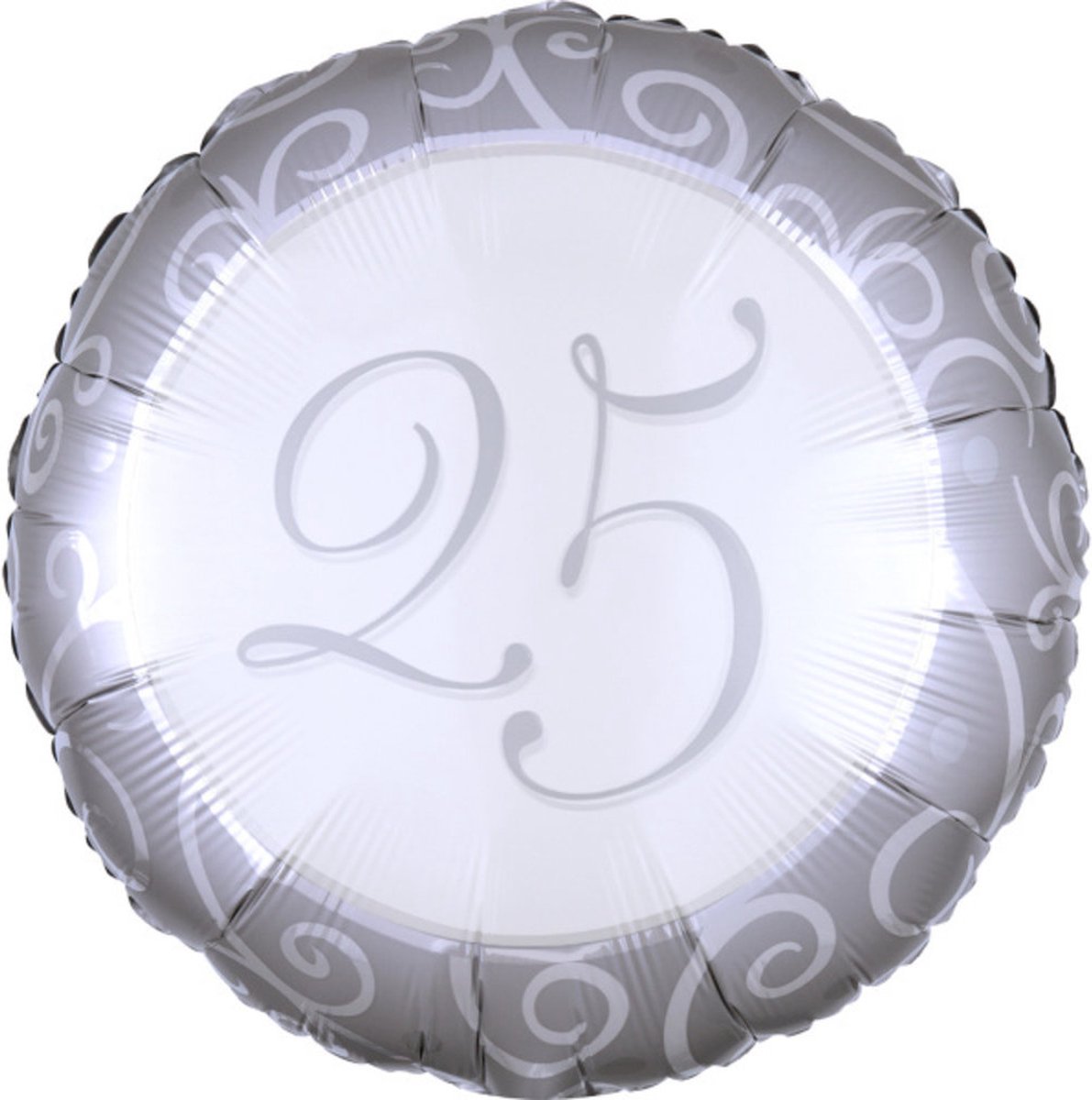 Helium ballon 25 jaar getrouwd | 43cm